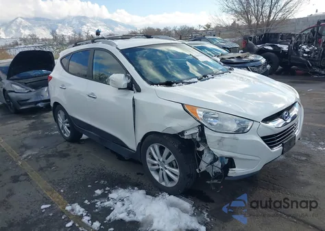 2013 Hyundai Tucson Limited из США, поврежденный, VIN KM8JUCAC2DU579019